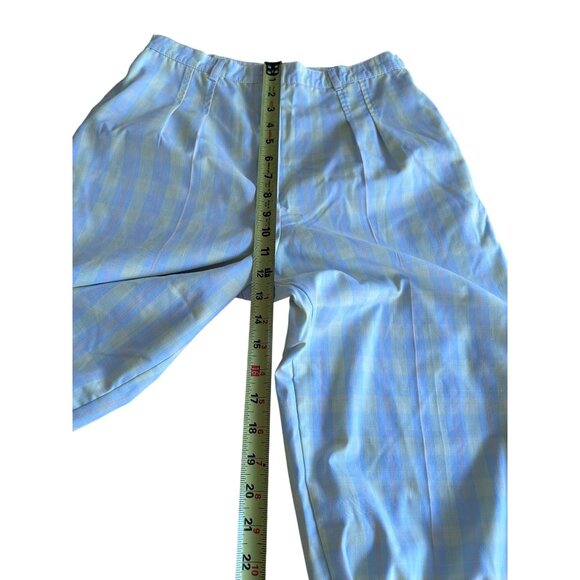 Vintage Tail Womens Yellow V-Neck Top & Checkered PantsSet Size 9/10 Rare Unique - Picture 11 of 16